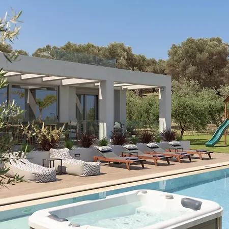 Agrielia Villas, Featuring Heated Spa Whirlpool, By Thinkvilla Pigianos Kampos  Exterior photo